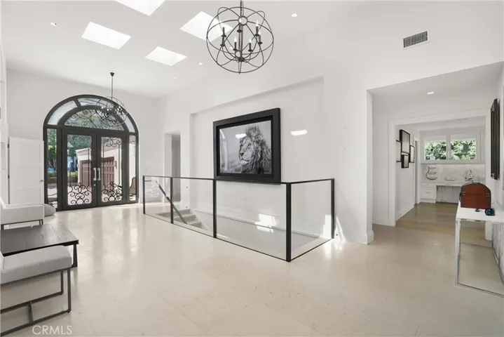 Lovely Entry with Skylights