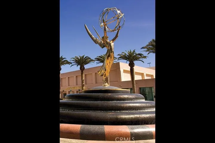 Emmy Awards statue at the TV Academy