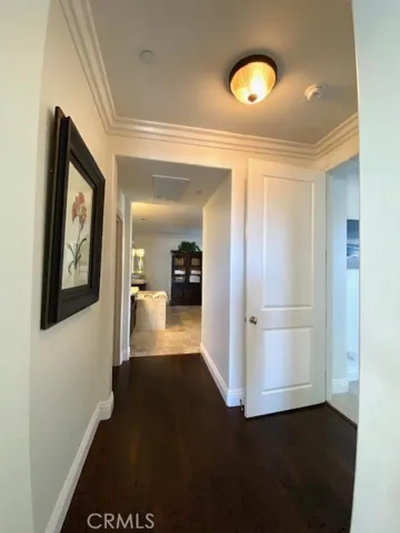 Master Hallway to bathroom and large walkin closet