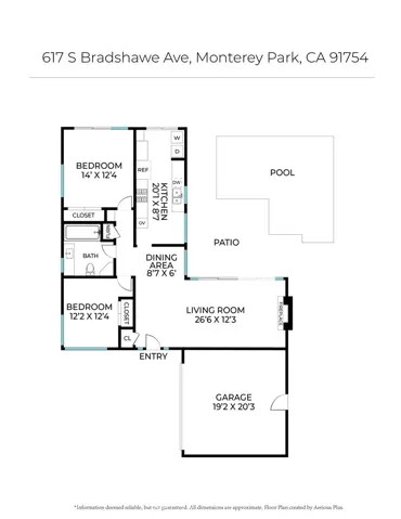 617 South Bradshawe Avenue, Monterey Park, California 91754