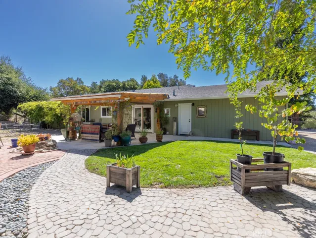 ...to the outdoor living areas...