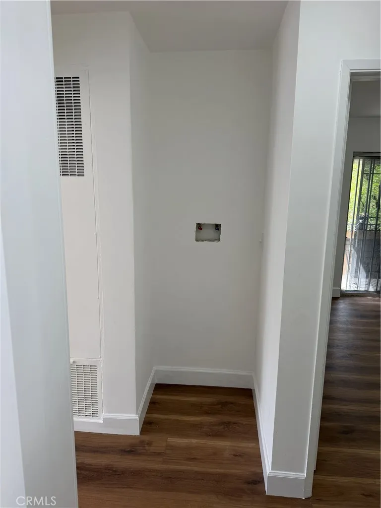 Laundry area