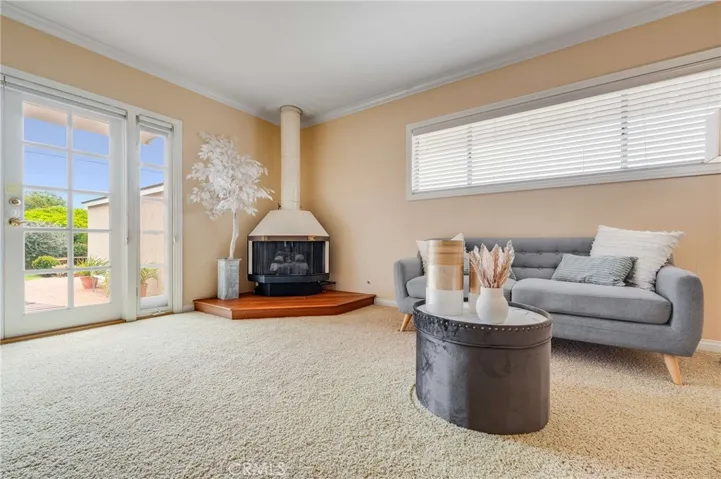 Fireplace for cozy nights