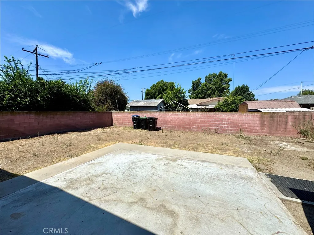 Back Yard & Patio