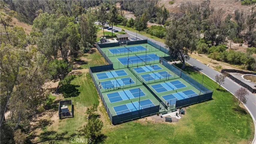 Tennis courts and outdoor recreation