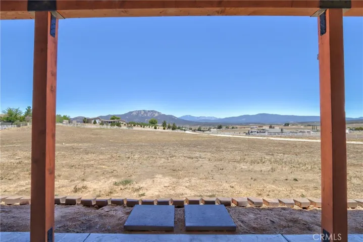 Front mountain view.