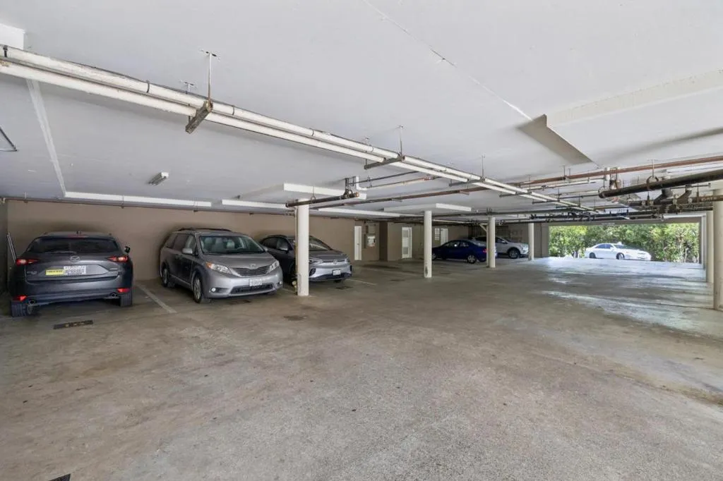 Garage parking. This condo comes with one assigned parking space.