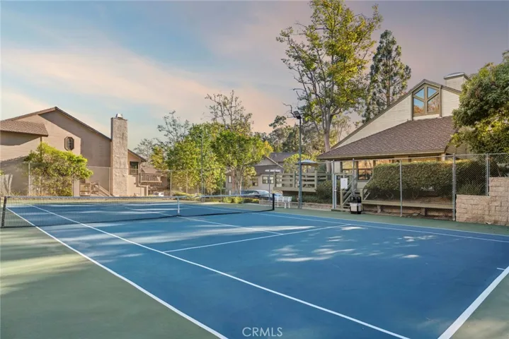 Challenge friends to a match just moments from your front door on the community tennis court, surrounded by mature trees and peaceful greenbelts.