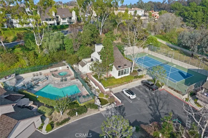 Sea Bluff Canyon Village Association pool, spa, clubhouse and tennis.