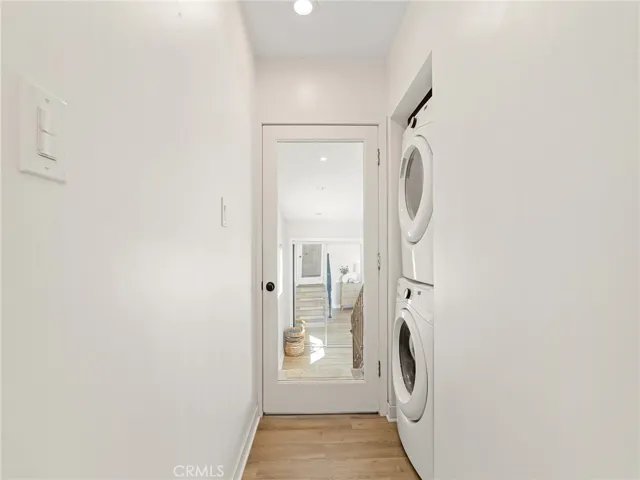 hall and laundry closet