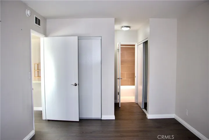 Master bedroom (2 closets and linen closet)