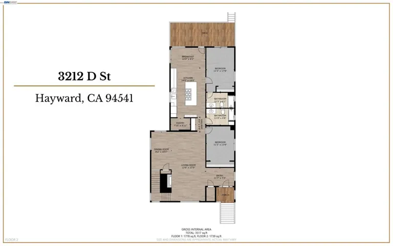3212 D, Hayward, California 94541