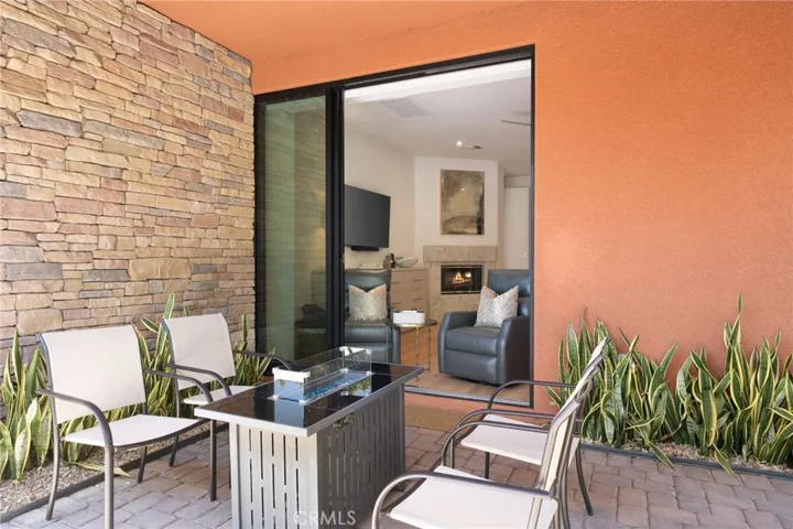 Outdoor Sitting Area from Primary Bedroom
