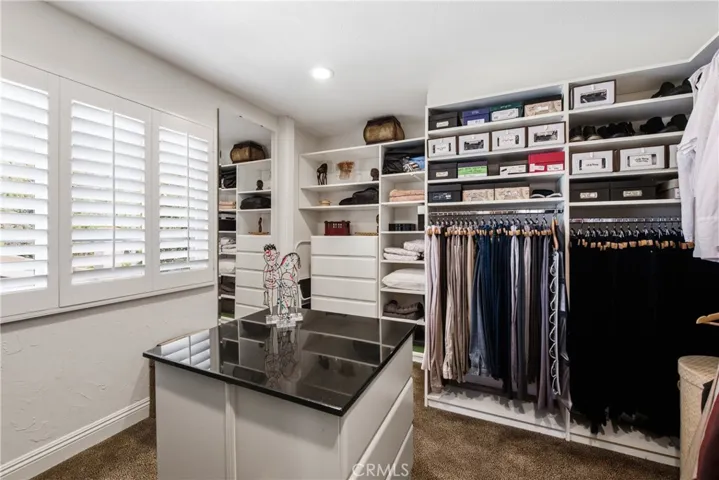 Incredible oversized Primary closet!