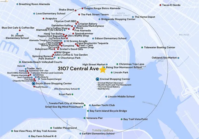 3107 Central Ave, Alameda, California 94501