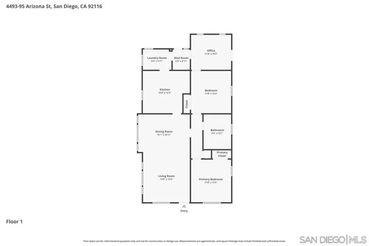 4493 95 Arizona St, San Diego, California 92116