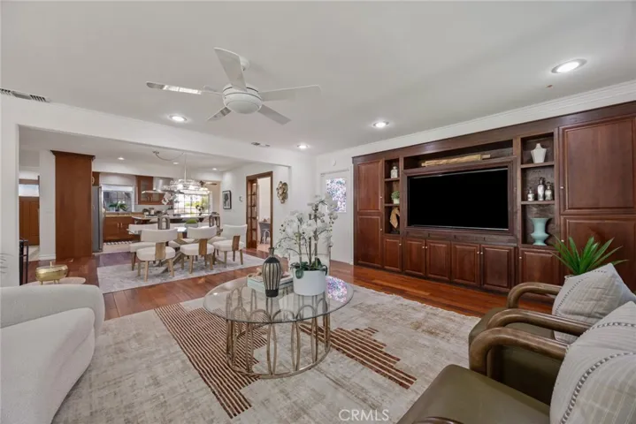 Living Room - open concept- to Dining Room