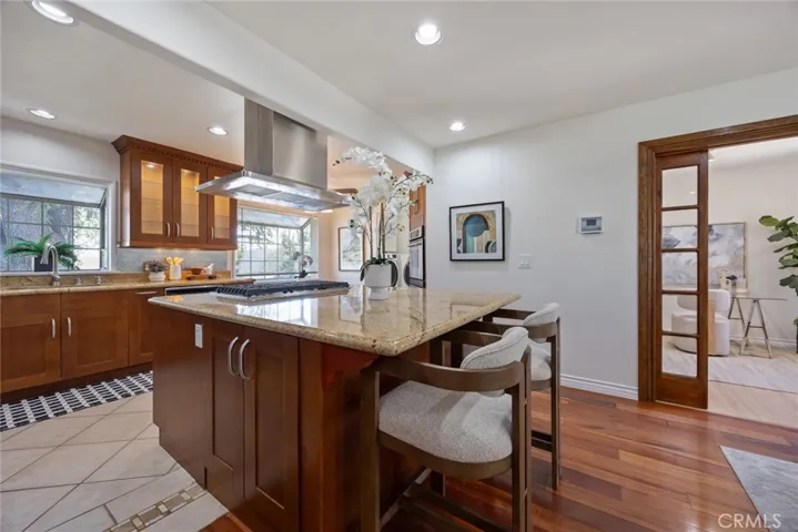 Kitchen- large island