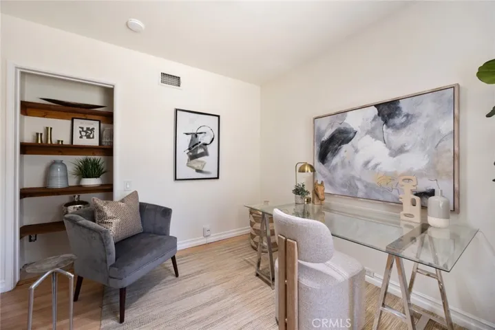 4th bedroom used as an office