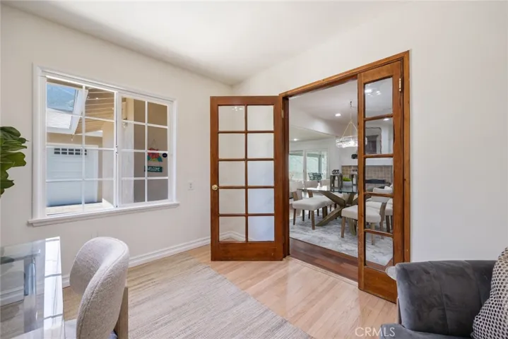 4th bedroom used as an office