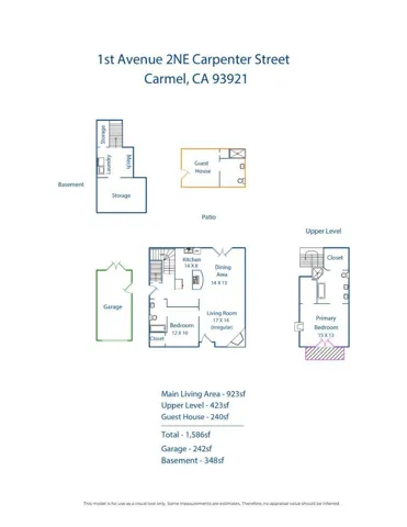 0 1st Ave 2 Ne Of Carpenter, Carmel, California 93921