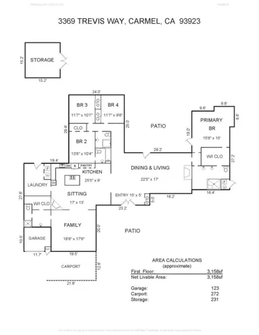 3369 Trevis Way, Carmel, California 93923