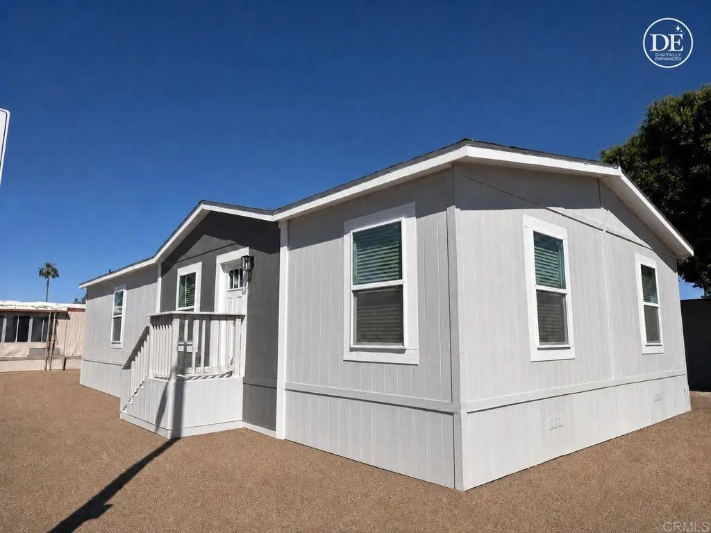 Peaked roof and two tone designer paint