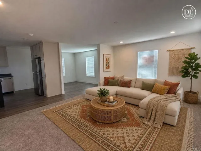 AI Staged Great Room