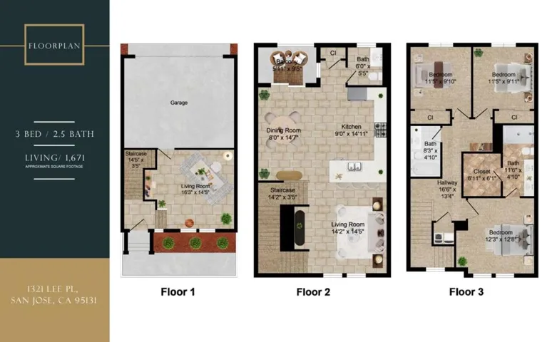 1321 Lee Place, San Jose, California 95131