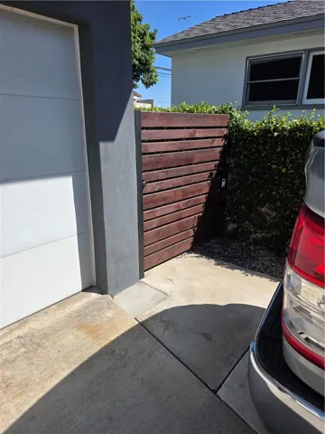 Side entrance