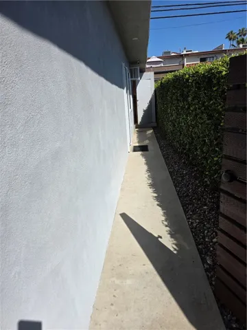 Walkway to front door
