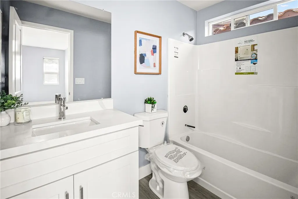 Private master bath