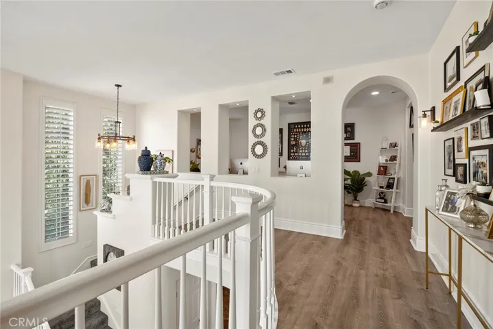Upstairs hall area.