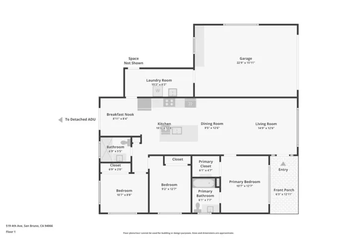 519 4th Avenue, San Bruno, California 94066