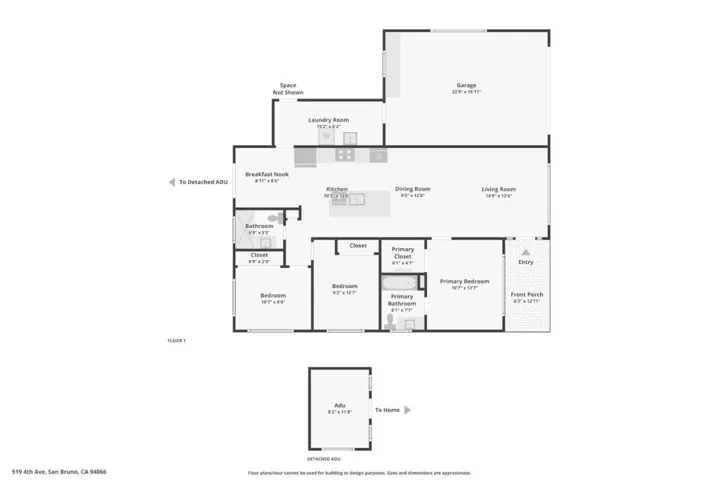 519 4th Avenue, San Bruno, California 94066