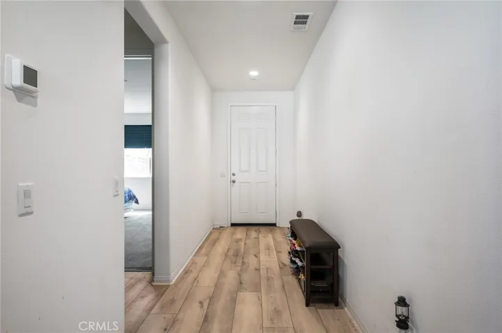 Entrance from front door