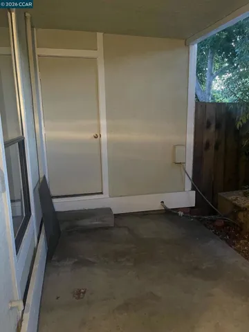 Patio with Storage Room