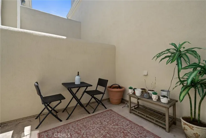 Private patio perfect for morning coffee or weekend BBQs.