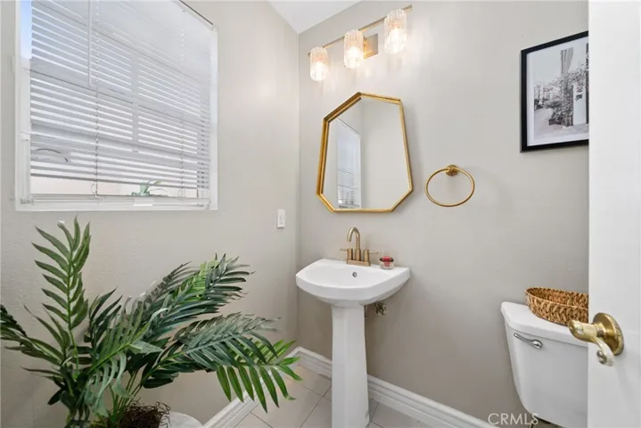Convenient guest ½ bath located on the main 2nd living level.