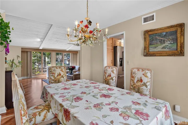 Elegant formal dining room