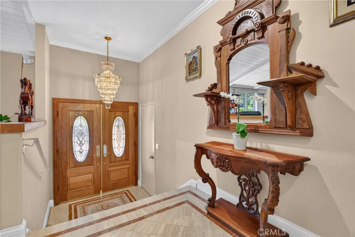 Elegant foyer