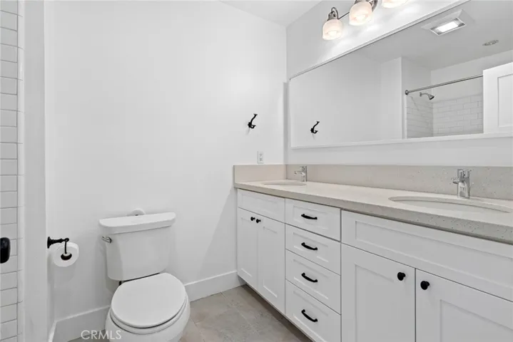 Second Bathroom with double sinks