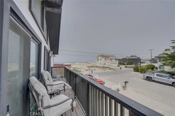 view of access point to beachfront