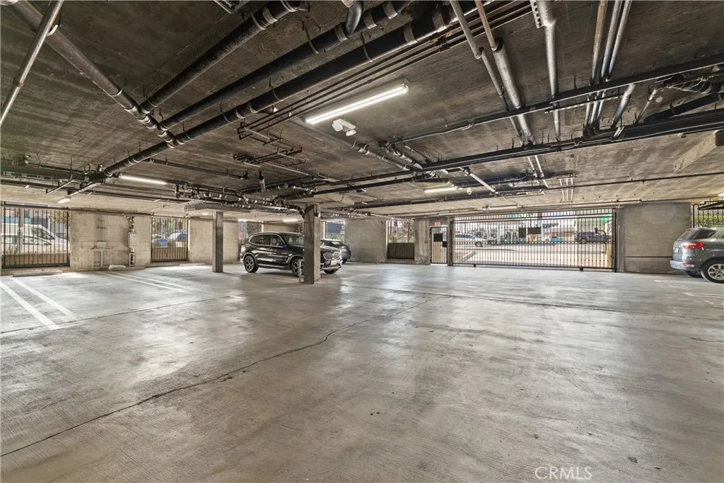 SECURE CONTROLLED-ACCESS COVERED PARKING.