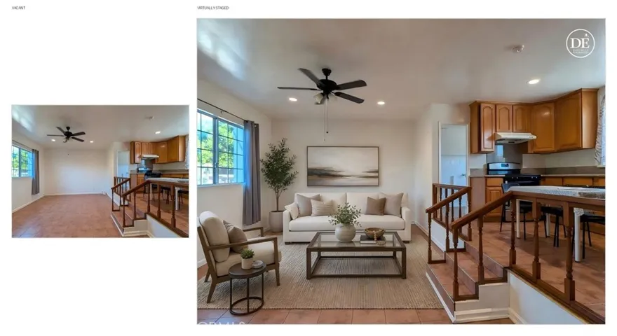 Virtually staged for illustration purposes only. Property is currently vacant.