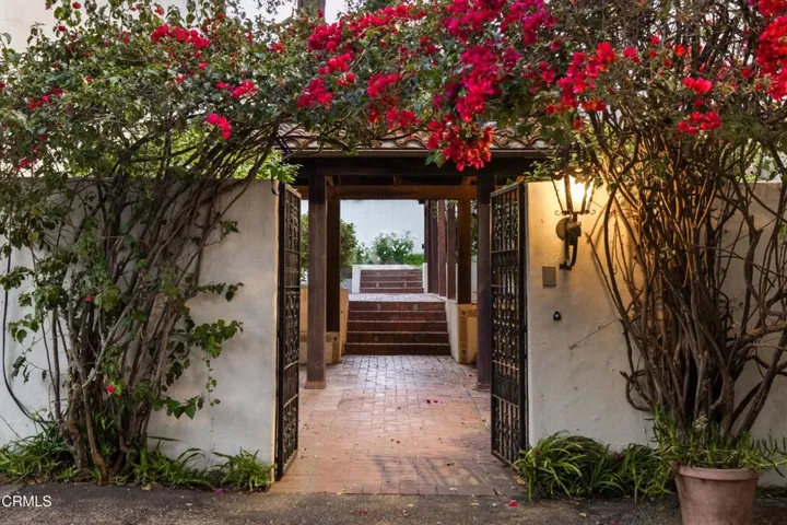 Courtyard entry