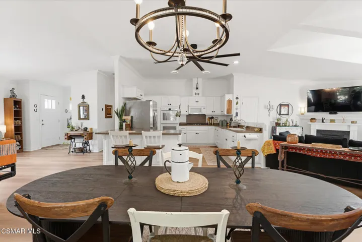 Dining Area and Kitchen