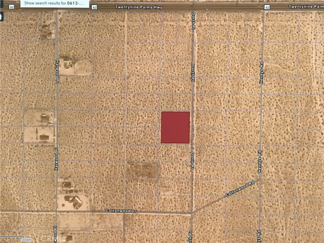 0 Dorth, 29 Palms, California 92277