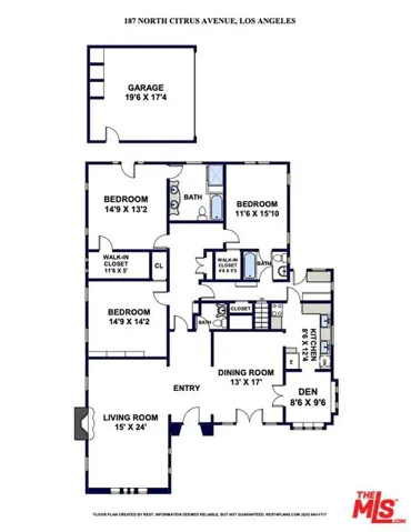 187 N Citrus Avenue, Los Angeles, California 90036