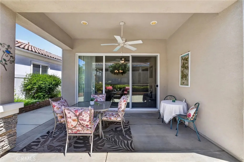 Back patio